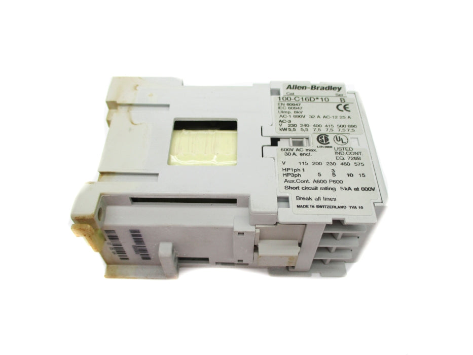 ALLEN BRADLEY 100-C16DJ10 SER. B 24VDC UNMP