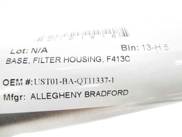 ALLEGHENY BRADFORD UST01-BA-QT11337-1 NSNP