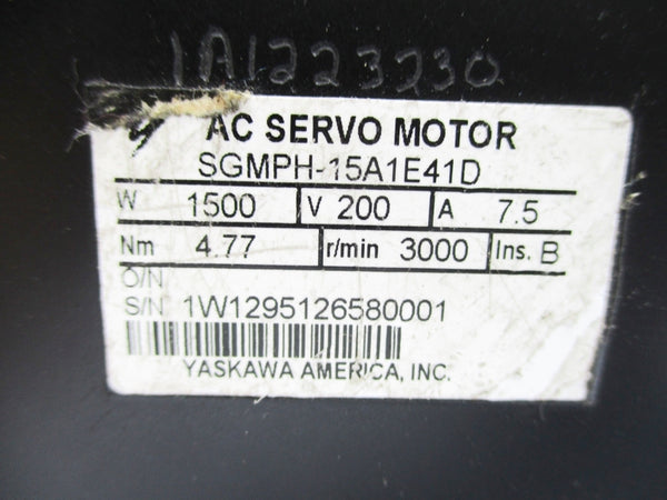YASKAWA SGMPH-15A1E41D UNMP