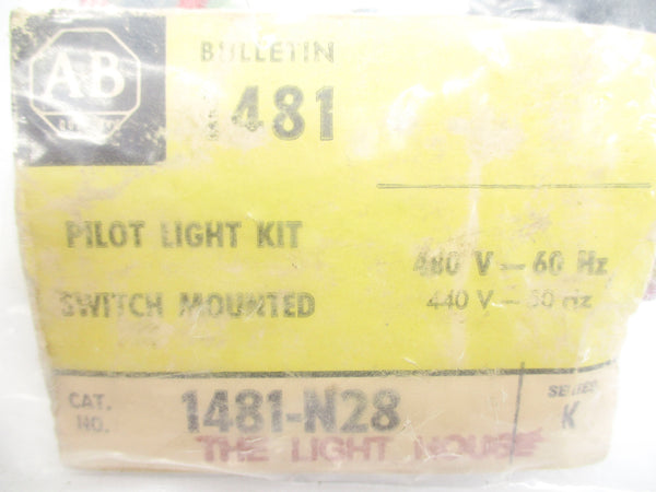 ALLEN BRADLEY 1481-N28 SER. K NSNP