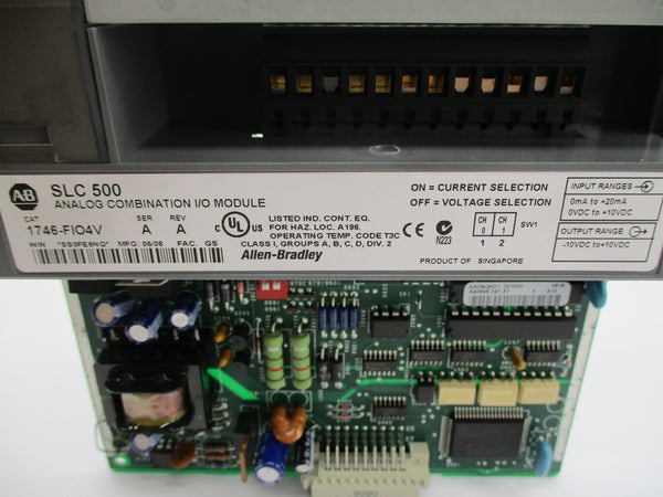 ALLEN BRADLEY 1746-FIO4V SER. A NSNP