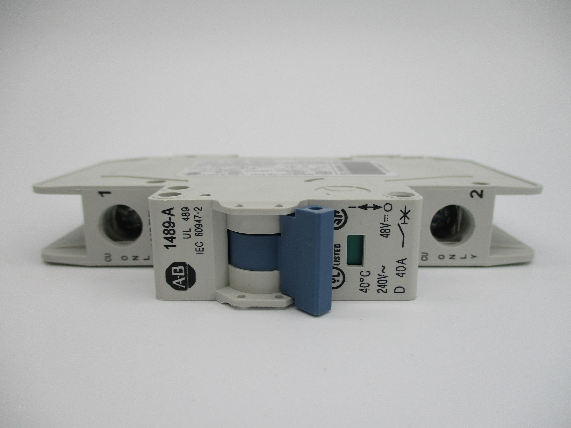 ALLEN BRADLEY 1489-A1D400 SER. A 40A 240VAC (PKG OF 2) NSMP