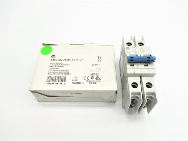 ALLEN BRADLEY 1489-M2D150 SER. D 277VAC 15A NSMP