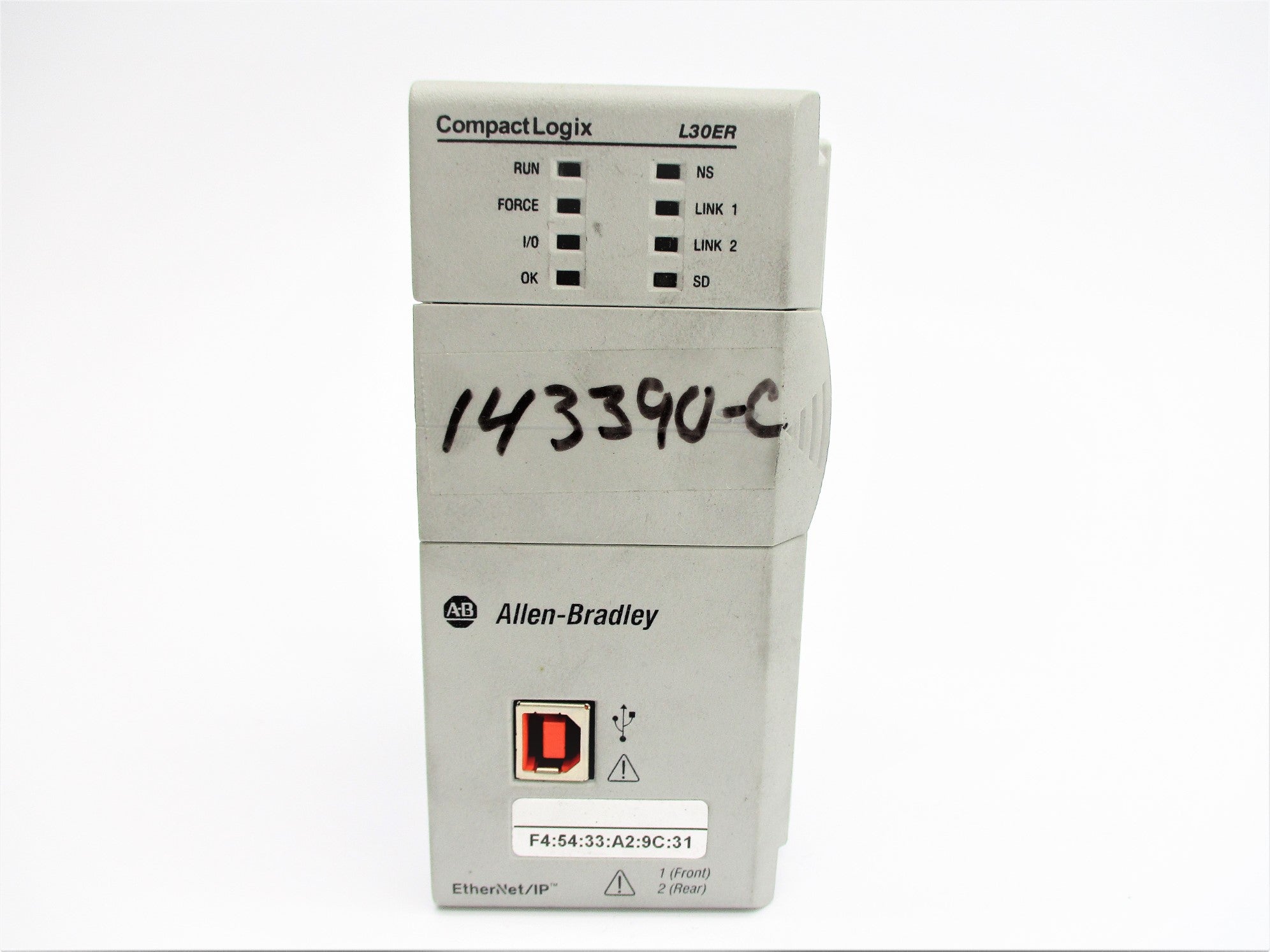 ALLEN BRADLEY 1769-L30ER SER. A F/W 1.002 (AS PICTURED) NSNP