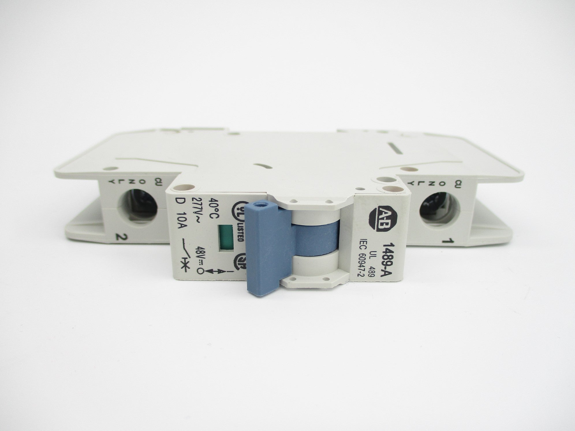 ALLEN BRADLEY 1489-A1D100 SER. A 10A 277VAC (PKG OF 2) NSMP