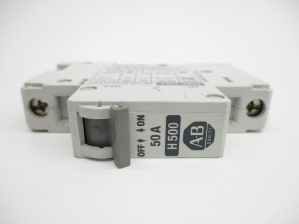 ALLEN BRADLEY 1492-CB1H500 SER. B 50A 277VAC NSMP
