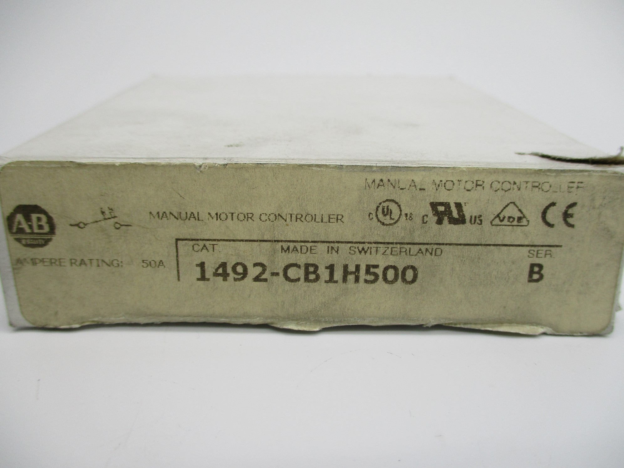 ALLEN BRADLEY 1492-CB1H500 SER. B 50A 277VAC NSMP