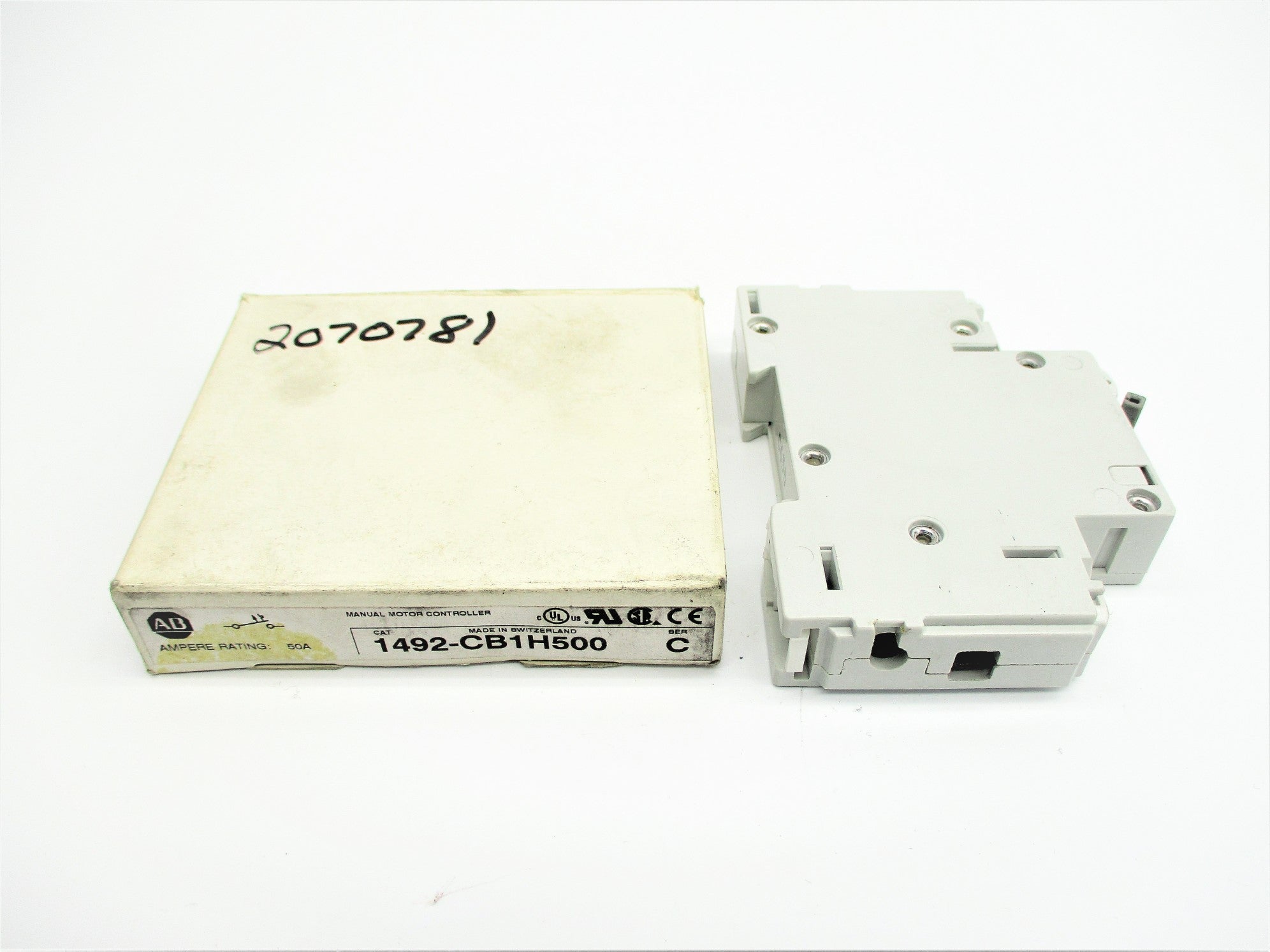 ALLEN BRADLEY 1492-CB1H500 SER. C 50A 277VAC NSMP