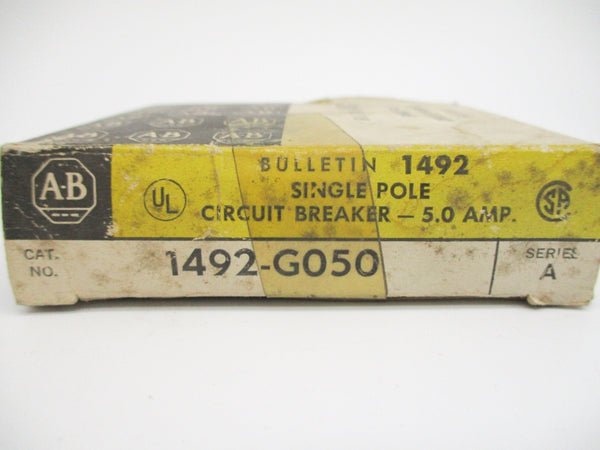 ALLEN BRADLEY 1492-G050 SER. A 250VAC 5A NSMP