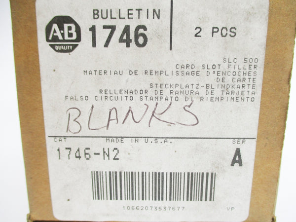 ALLEN BRADLEY 1746-N2 SER. A (PKG OF 2) NSMP
