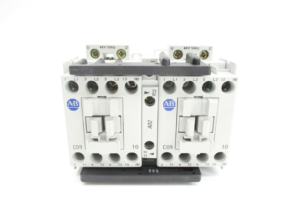 ALLEN BRADLEY 104-C09Y22 SER. A 48V (BR/WH) NSMP
