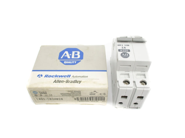 ALLEN BRADLEY 1492-CB2H020 SER. B 2A 480V NSMP