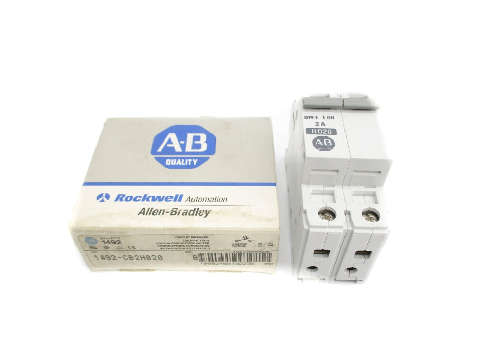 ALLEN BRADLEY 1492-CB2H020 SER. B 2A 480V NSMP