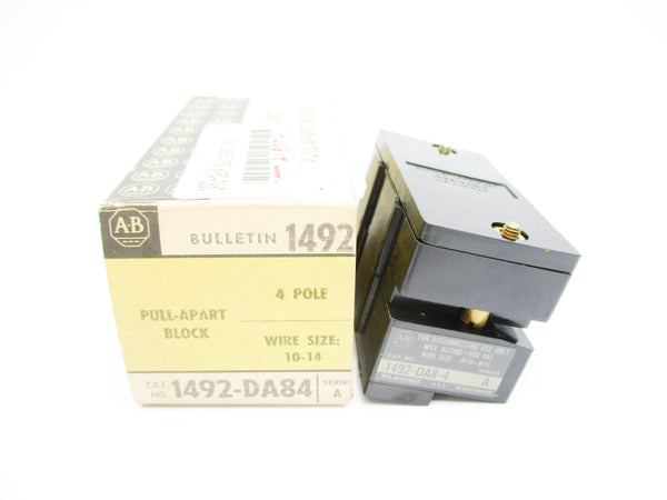 ALLEN BRADLEY 1492-DA84 SER. A (BK/YL) NSMP