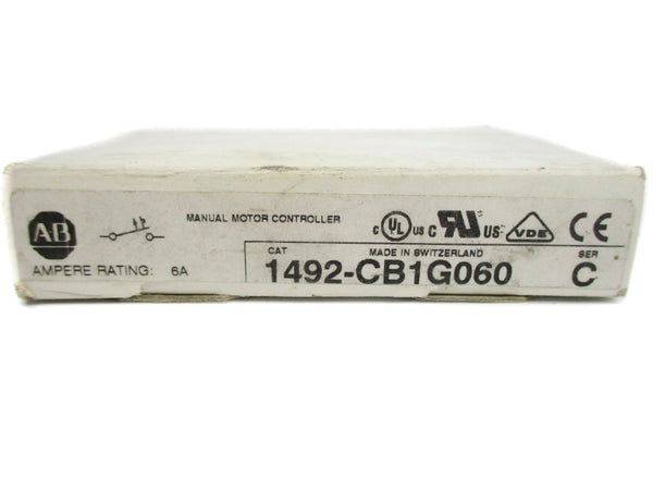 ALLEN BRADLEY 1492-CB1G060 SER. C 277VAC 6A (WH) NSMP