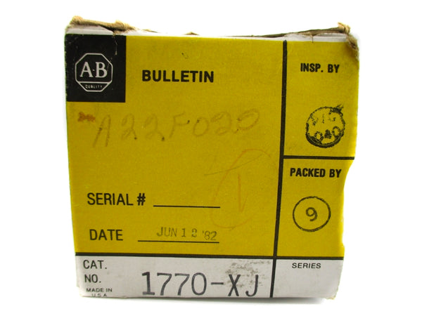 ALLEN BRADLEY 1770-XJ (BK/YL) NSMP