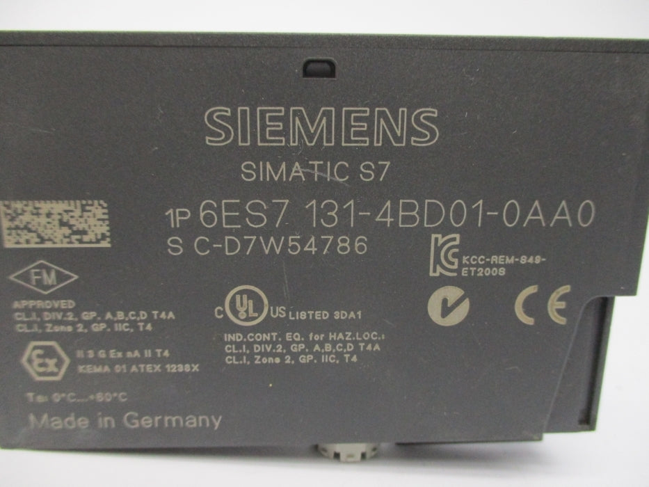 SIEMENS 6ES7131-4BD01-0AA0 24VDC NSNP