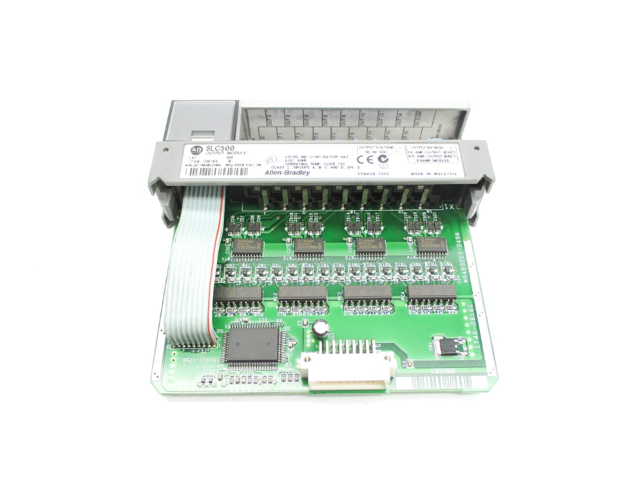 ALLEN BRADLEY 1746-OB16E SER. B 10-30VDC 8.0A NSNP