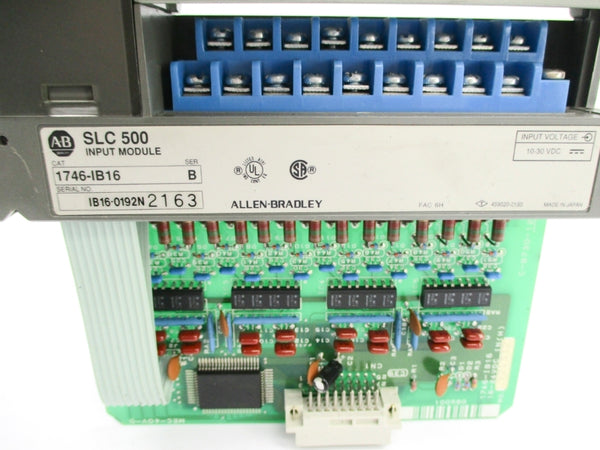 ALLEN BRADLEY 1746-IB16 SER. B NSNP