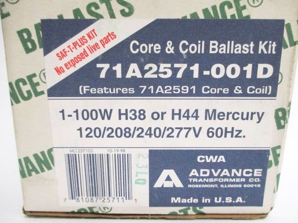 ADVANCE TRANSFORMERS 71A2571-001D NSMP