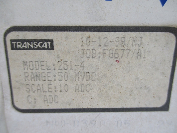 YOKOGAWA 251-4 0-10DCA NSMP
