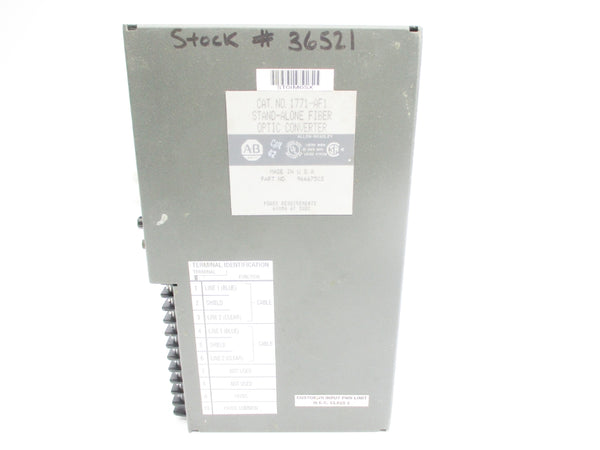 ALLEN BRADLEY 1771-AF1 UNMP