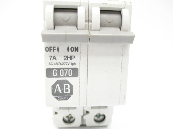ALLEN BRADLEY 1492-CB2G070 SER. C 7A 277VAC NSNP
