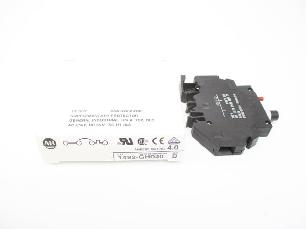 ALLEN BRADLEY 1492-GH040 SER. B 250VAC 4.0A NSMP