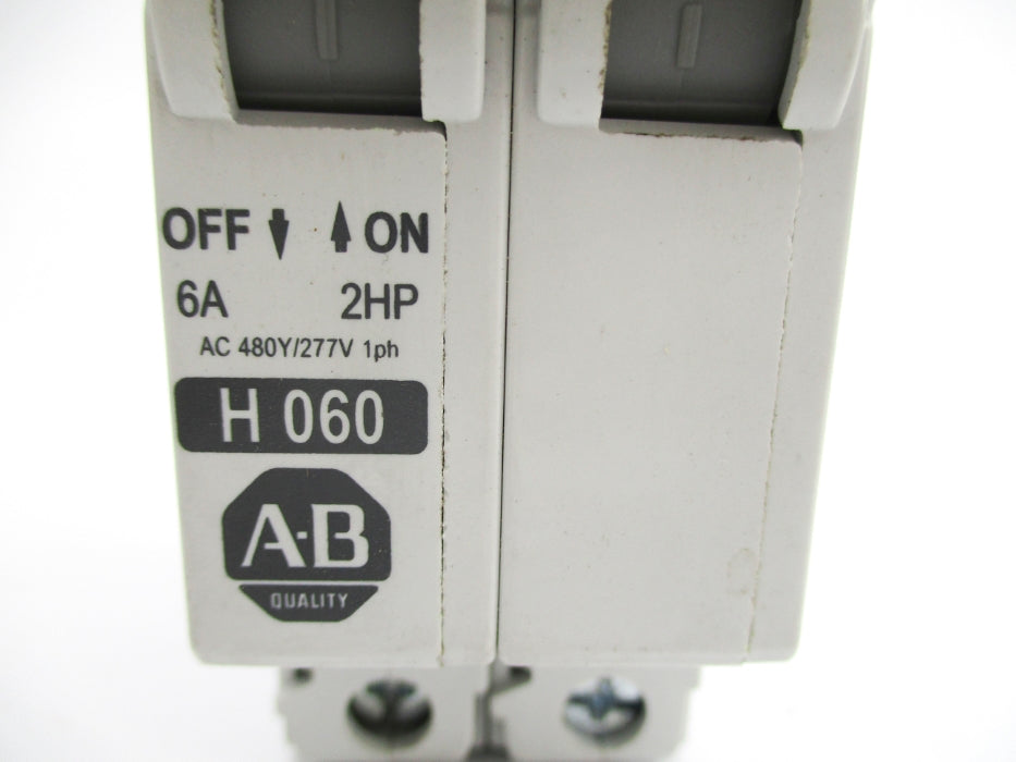 ALLEN BRADLEY 1492-CB2H060 SER. C 6A 277V NSNP