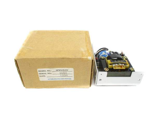 ACME/STANDARD SPWS-53-OV NSMP