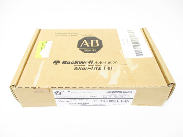 ALLEN BRADLEY 1746-OB32 SER. D DATE: 2018 NSFS