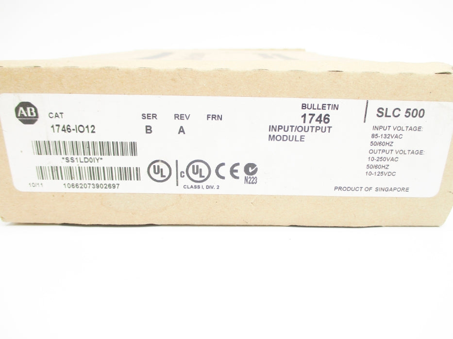 ALLEN BRADLEY 1746-IO12 SER. B NSMP