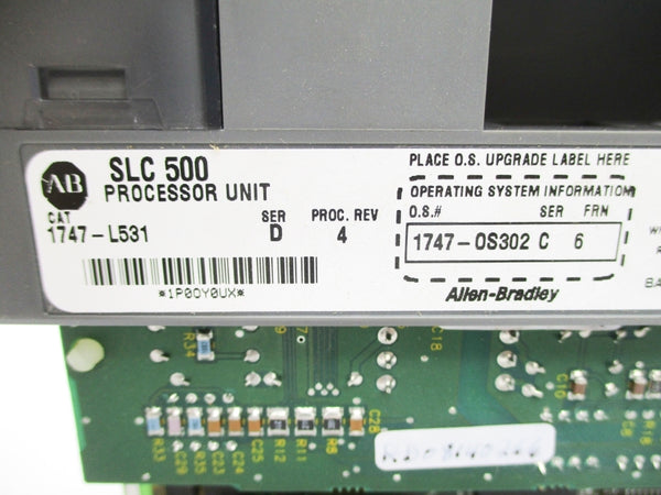ALLEN BRADLEY 1747-L531 SER. D F/W 6 (NO KEY) NSNP