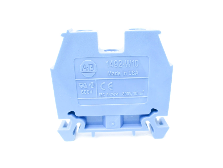 ALLEN BRADLEY 1492-W10-B SER. B (PKG OF 50) (GY/BL) NSMP