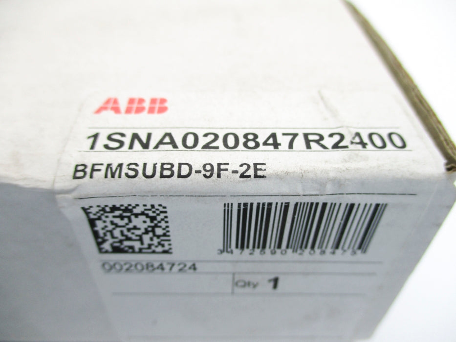 ABB 1SNA020847R2400 BFMSUBD-9F-2E NSMP