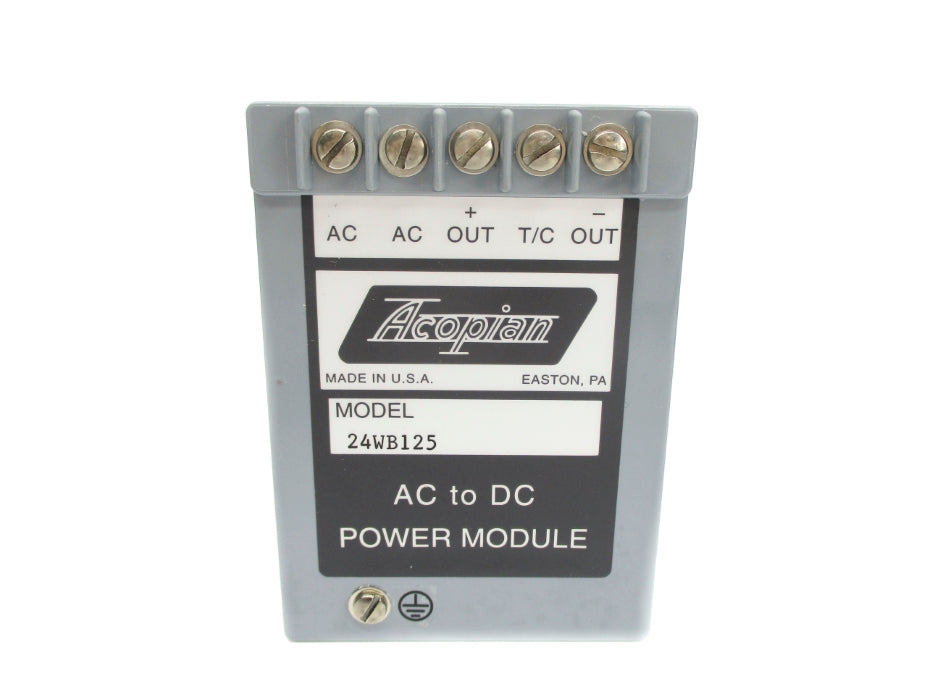 ACOPIAN 24WB125 NSNP