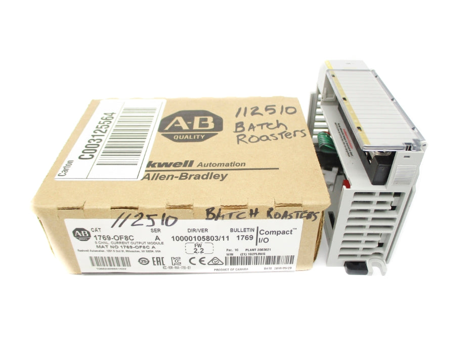 ALLEN BRADLEY 1769-OF8C SER. A 24VDC F/W 2.2 NSMP