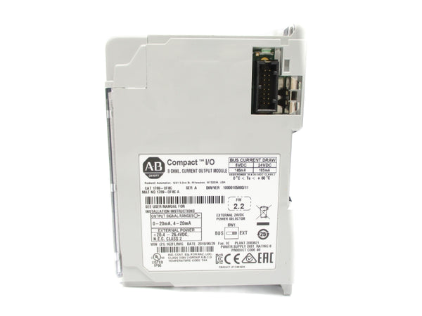 ALLEN BRADLEY 1769-OF8C SER. A 24VDC F/W 2.2 NSMP