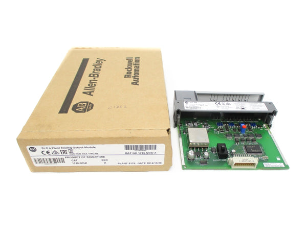 ALLEN BRADLEY 1746-NO4I SER. A 24VDC NSMP