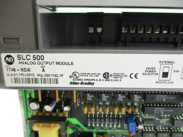 ALLEN BRADLEY 1746-NO4I SER. A REMAN