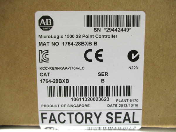 ALLEN BRADLEY 1764-28BXB SER. B NSMP