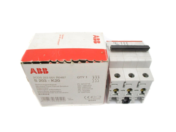ABB S203-K20 20A 400V NSMP