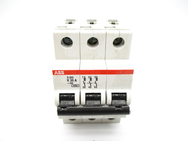 ABB S203-K20 20A 400V NSMP