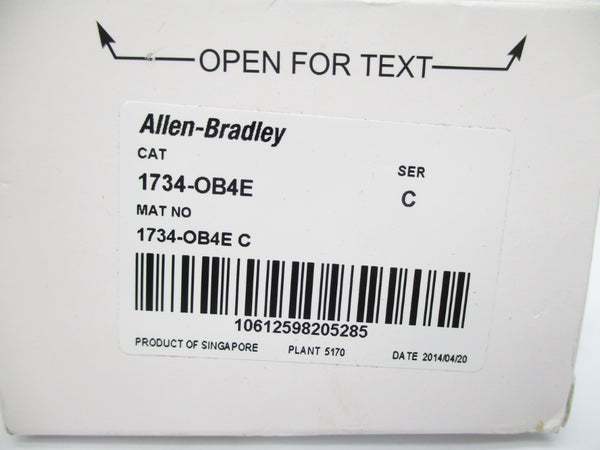 ALLEN BRADLEY 1734-OB4E SER. C NSMP