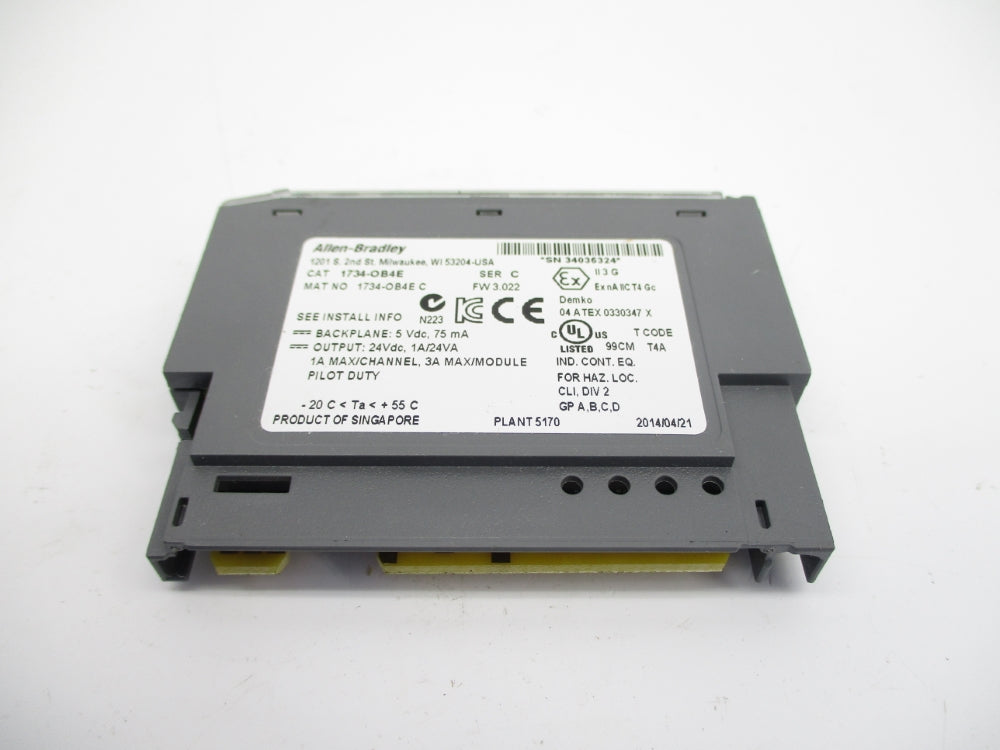 ALLEN BRADLEY 1734-OB4E SER. C F/W 3.022 NSNP