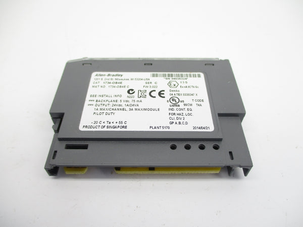 ALLEN BRADLEY 1734-OB4E SER. C F/W 3.022 NSNP