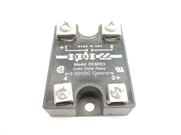 OPTO 22 DC60S3 3-32VDC UNMP