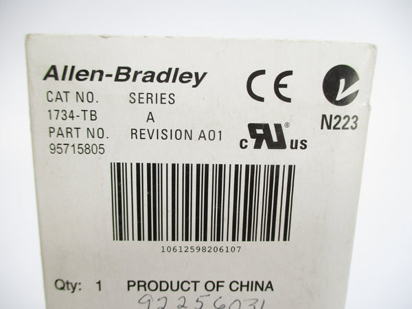 ALLEN BRADLEY 1734-TB SER. A REV. A01 NSMP