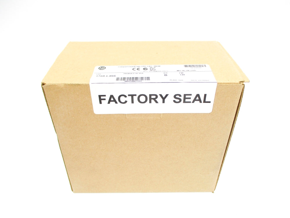 ALLEN BRADLEY 1768-L45S SER. B F/W 1.04 DATE: 2013 NSFS