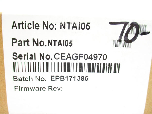 ABB NTAI05 NSFS